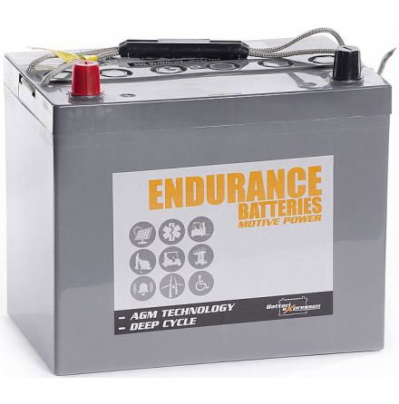 ENDURANCE AGM Batteri 12V 92Ah CCA483A