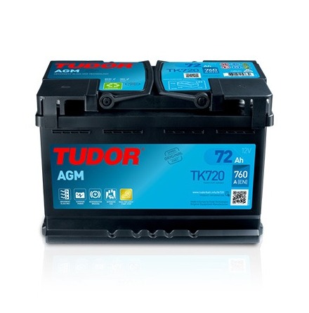 Startbatteri 140Ah Tudor Exide TG145AProfessional. LxBxH:360x253x240mm -  batteriexpressen