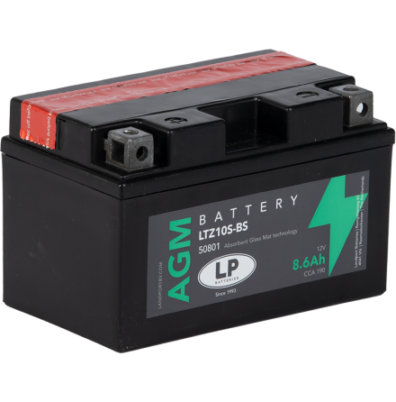 LP Mc Batteri AGM 12v 8,6Ah YTZ10S-BS