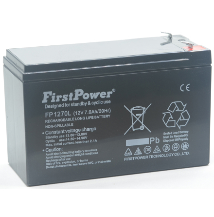 Firstpower Vrla 12v 7Ah 15rs