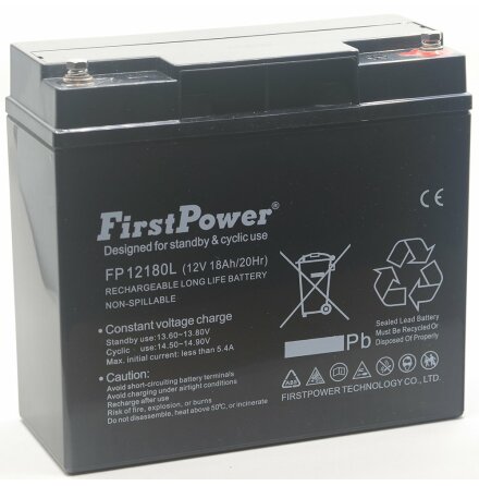 Firstpower Vrla 12v 18Ah 15 rs