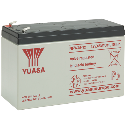 Yuasa NPW VRLA/AGM 12V 7,5Ah