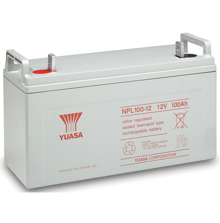 Yuasa NPL VRLA/AGM 12V 100Ah