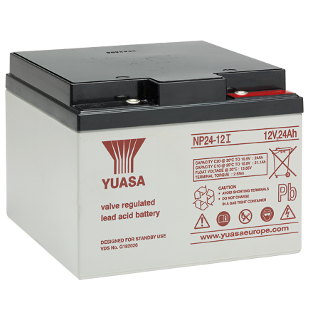 Yuasa NP VRLA/AGM 12V 24Ah