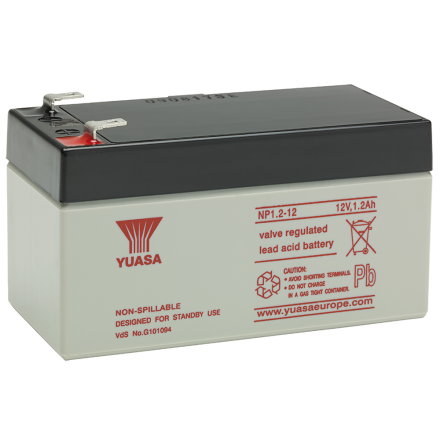 Yuasa NP VRLA/AGM 12V 1,2Ah