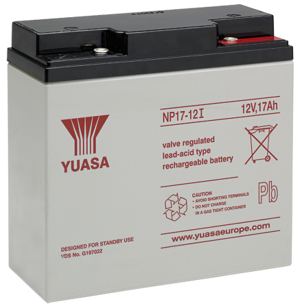 Yuasa NP VRLA/AGM 12V 17Ah